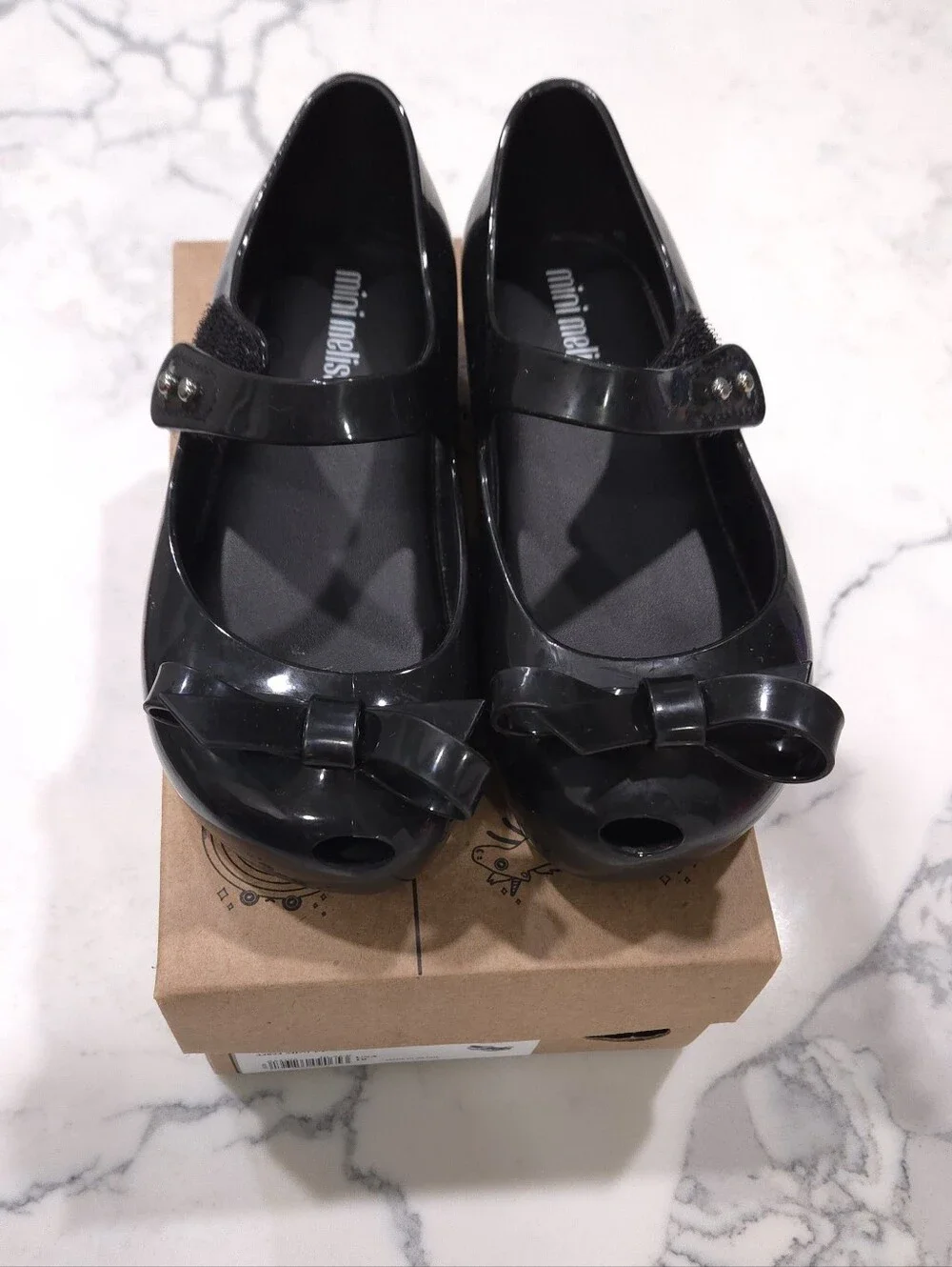 Mini Melissa ULTRA GIRL BOW In Black